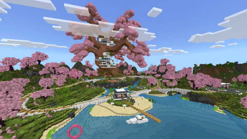 Cherry Tree Mega Mansion
