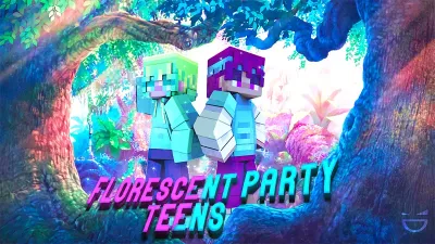 Florescent Party Teens
