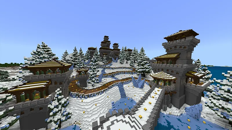 Snowy Lucky Blocks