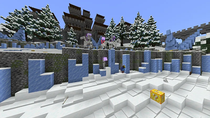 Snowy Lucky Blocks