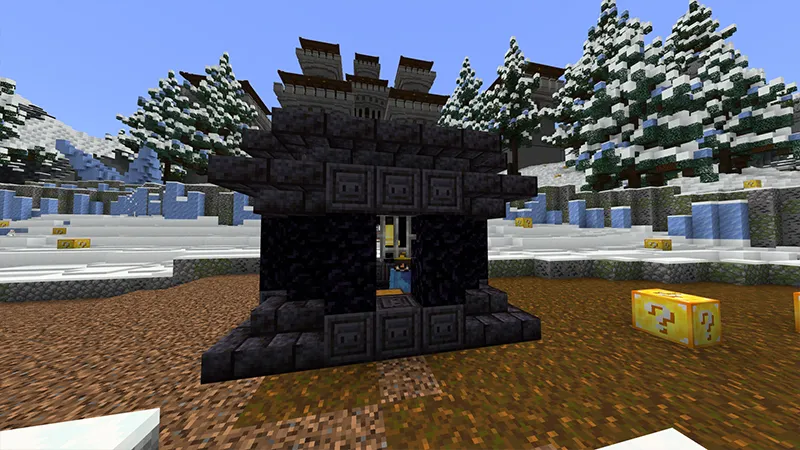 Snowy Lucky Blocks