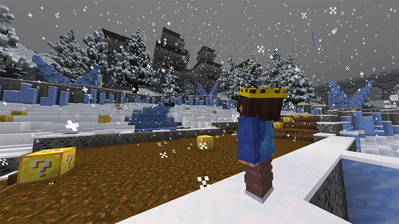 Snowy Lucky Blocks