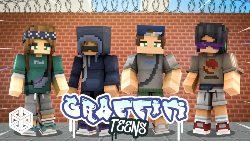 Cool Graffiti Teens