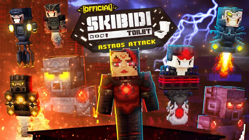 Skibidi Toilet Astros Attack