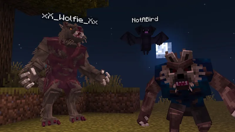 Werewolf & Vampire Morph Add-On