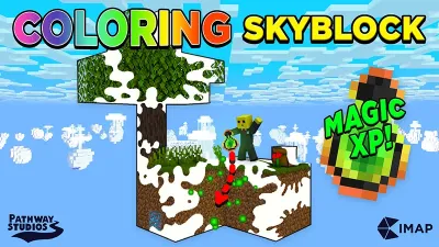 Coloring Skyblock