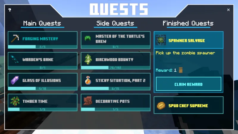 Skyblock Quests