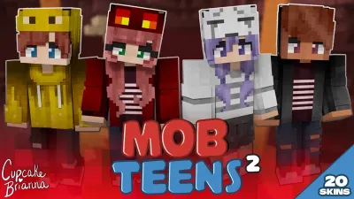 Mob Teens 2 HD Skin Pack