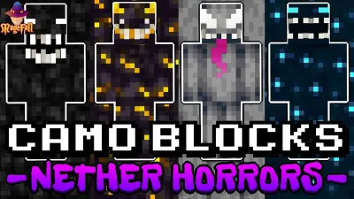 Camo Blocks: Nether Horrors