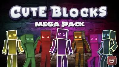Cute Blocks Mega Pack