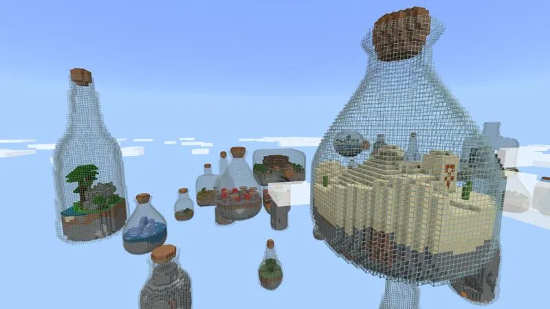 Mega Bottle Skyblock