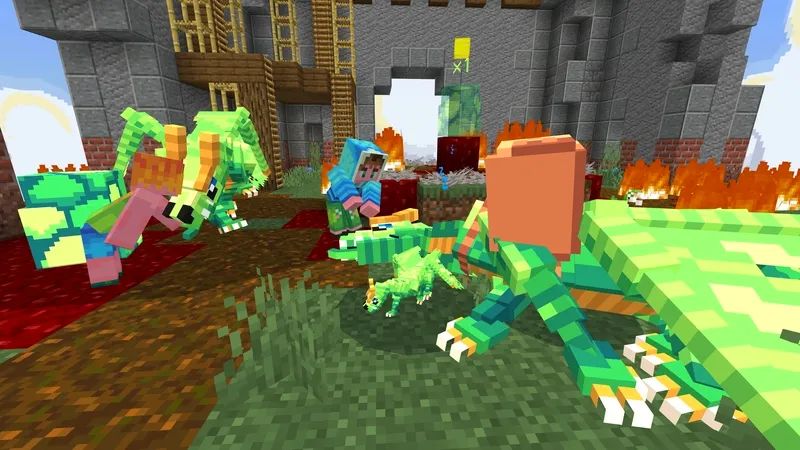 One Block Dragons