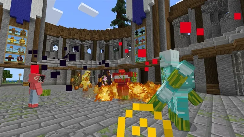 Golems+ Melon Vs. Pumpkin