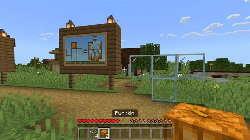 Golems+ Melon Vs. Pumpkin