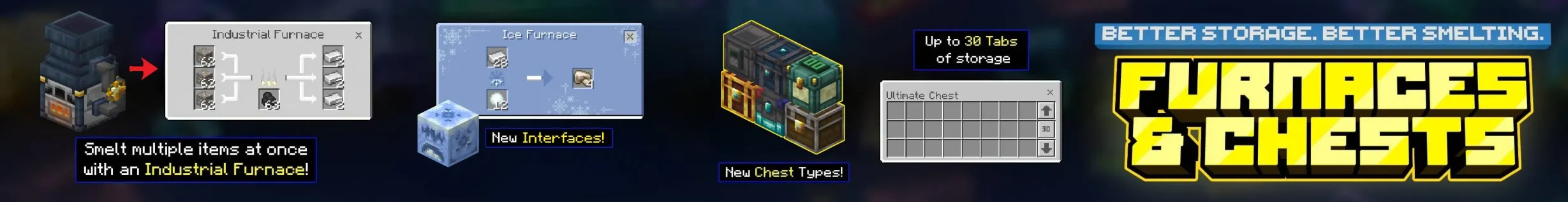 Furnaces & Chests Add-On