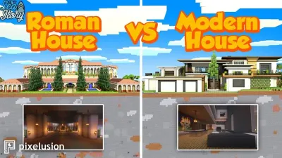 Roman House VS Modern House