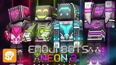 Emoji Bots: Neon 3.0