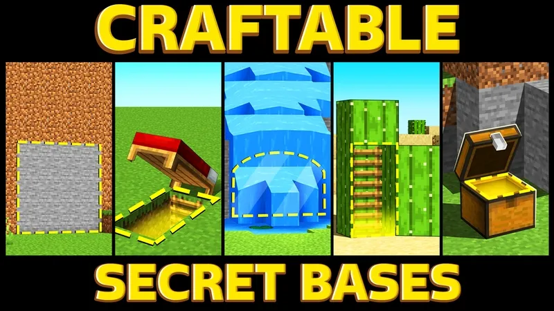 Craftable Secret Bases