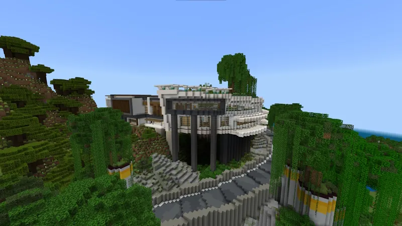Cliffside Millionaire Mansion