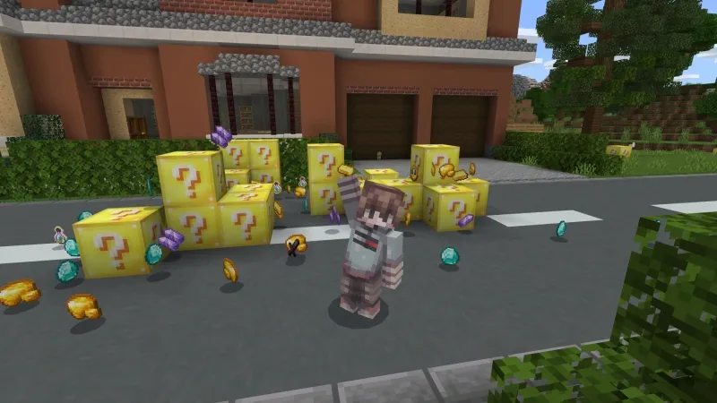 Lucky Blocks World