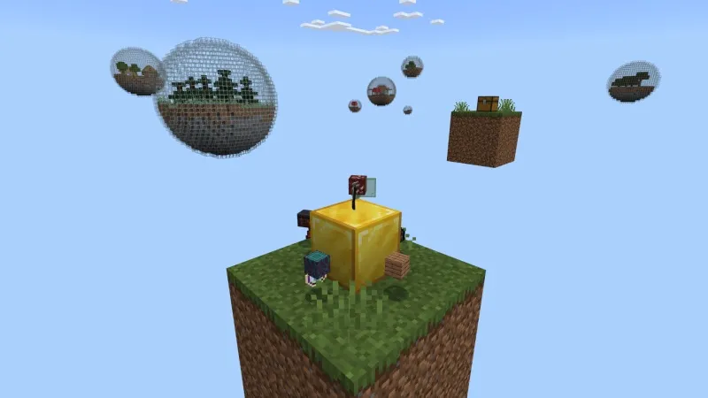 One Block Bubbles