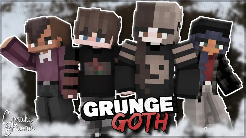 Grunge Goth Skin Pack