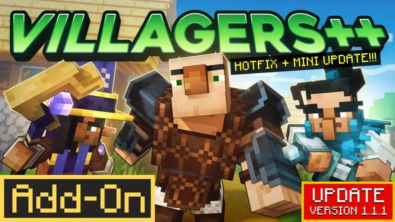 VILLAGERS++ Add-On