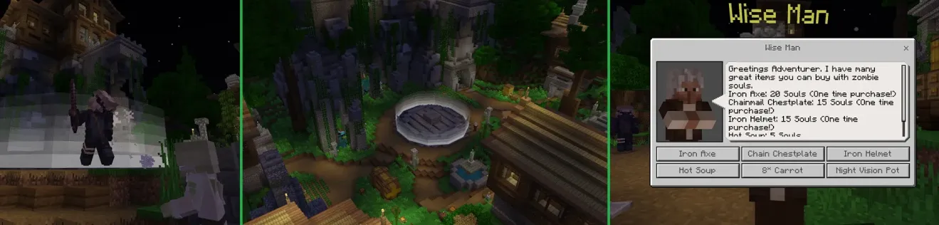 Saving the Villagers: Speedrun