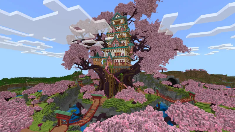 Mega Cherry Treehouse