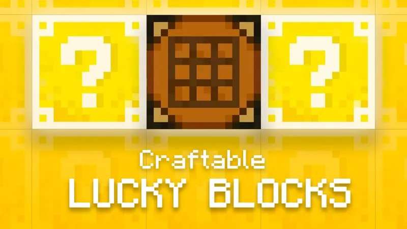 Craftable Lucky Blocks
