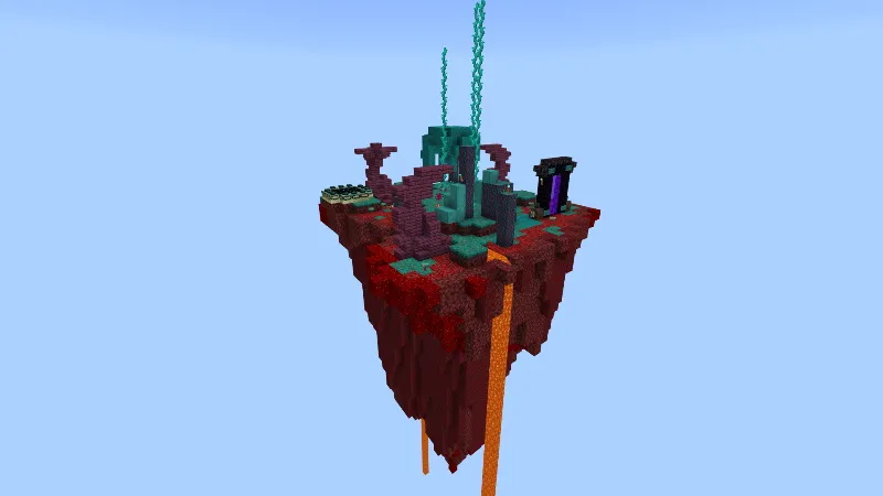 Modern Skyblock Mansion