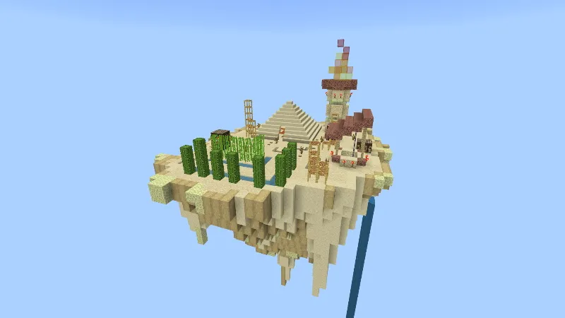 Modern Skyblock Mansion