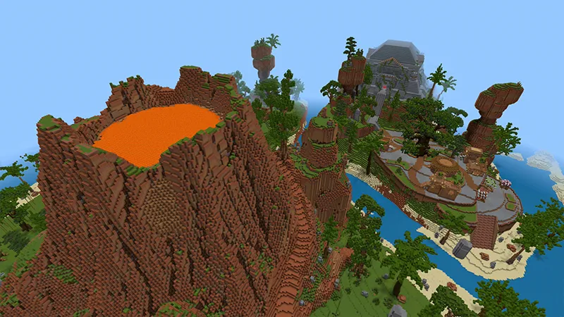 Village Volcano