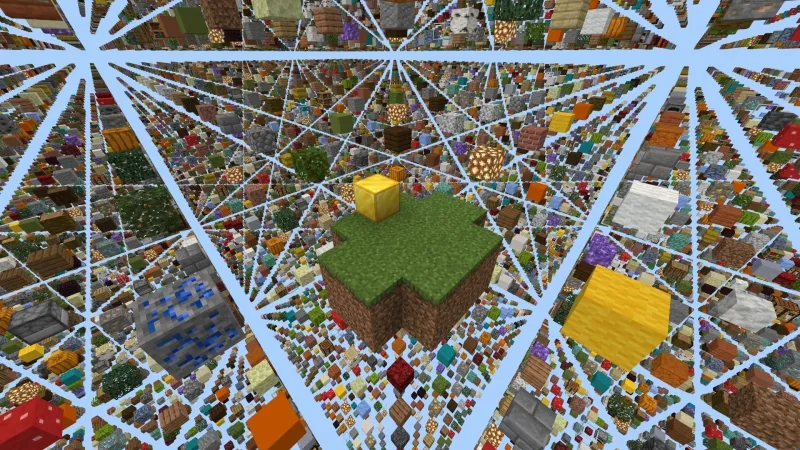 One Block Sky Grid
