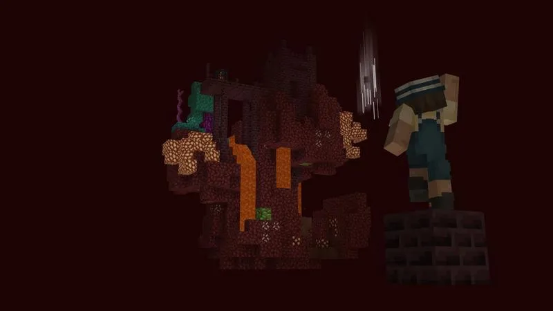 One Block: Raining Mobs