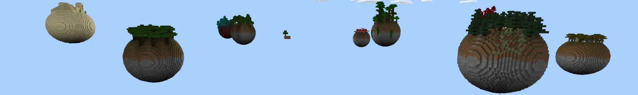 Skyblock Globes
