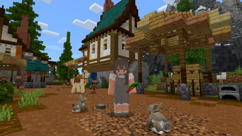 Cute Village Alpine