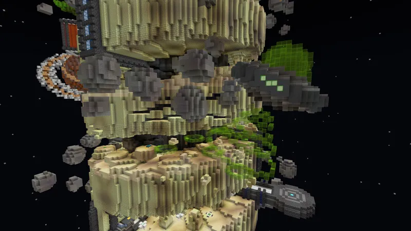 Spiral Space Parkour