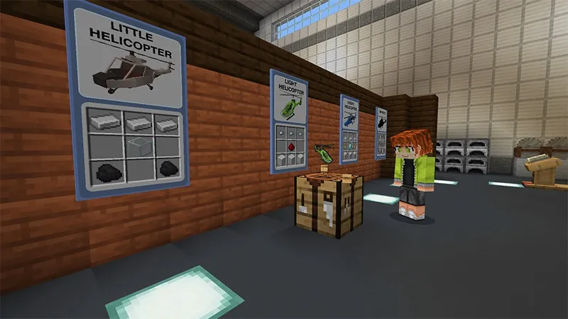 Craftable Helicopters