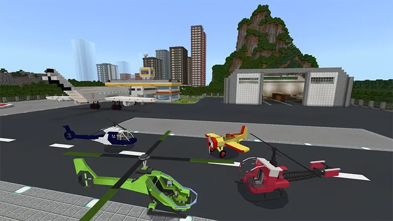 Craftable Helicopters