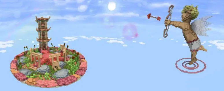 Save Cupid Lucky Block Parkour