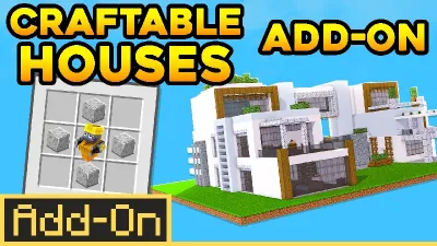 Craftable Houses Add-On