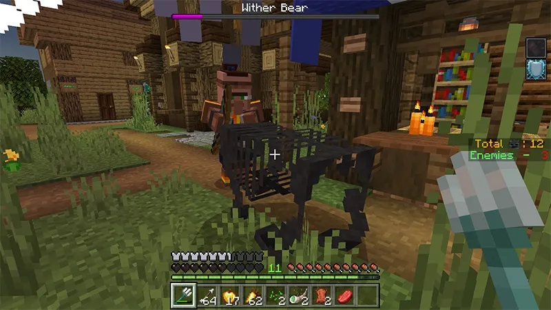 Villagers vs. Wither