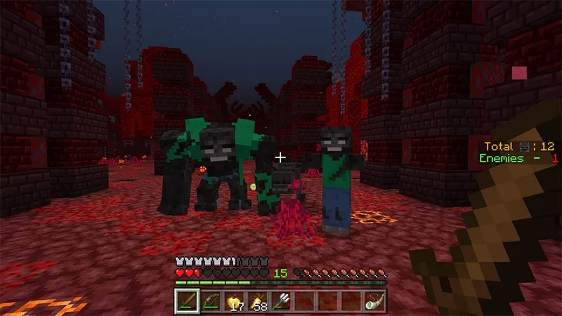 Villagers vs. Wither