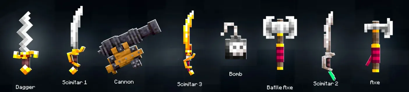 Pirate Weapons