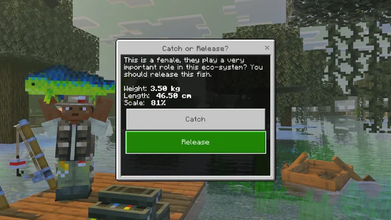Friendly Fishing Add-On