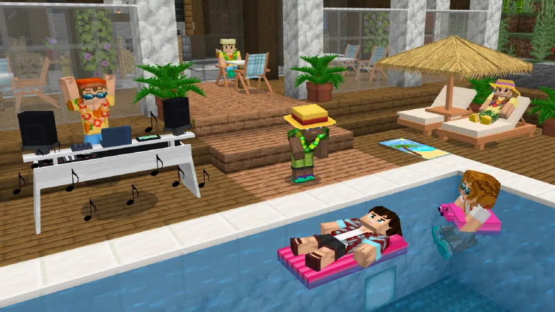 Summer Tropical Resort