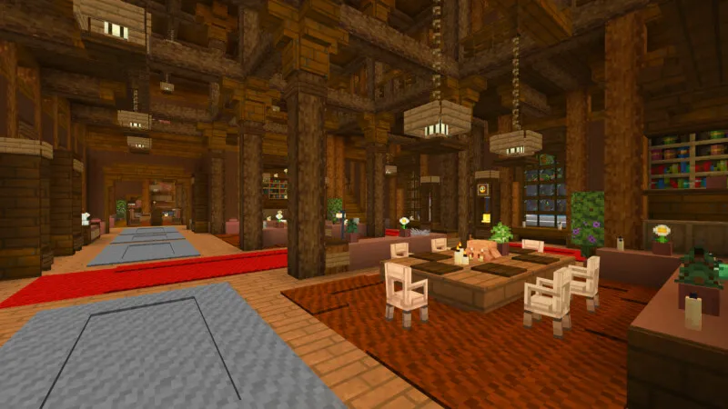 Rustic Log Mansion 2