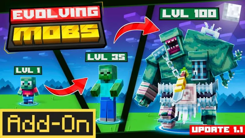 EVOLVING MOBS 2.0 Add-On