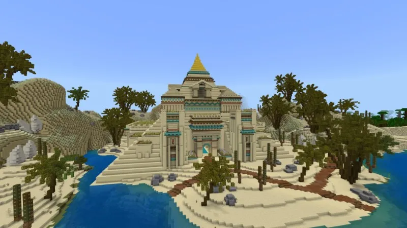 Mega Desert Pyramid